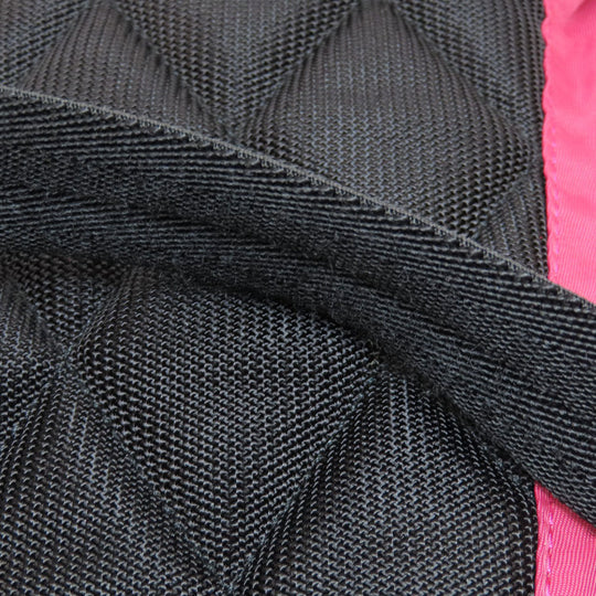 BURBERRY Backpack Nylon pink logo Women Used Authentic