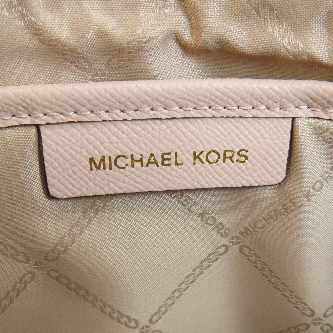 MICHAEL KORS Shoulder Bag leather pink ChainShoulder Women Used Authentic
