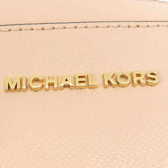 MICHAEL KORS Shoulder Bag leather pink ChainShoulder Women Used Authentic