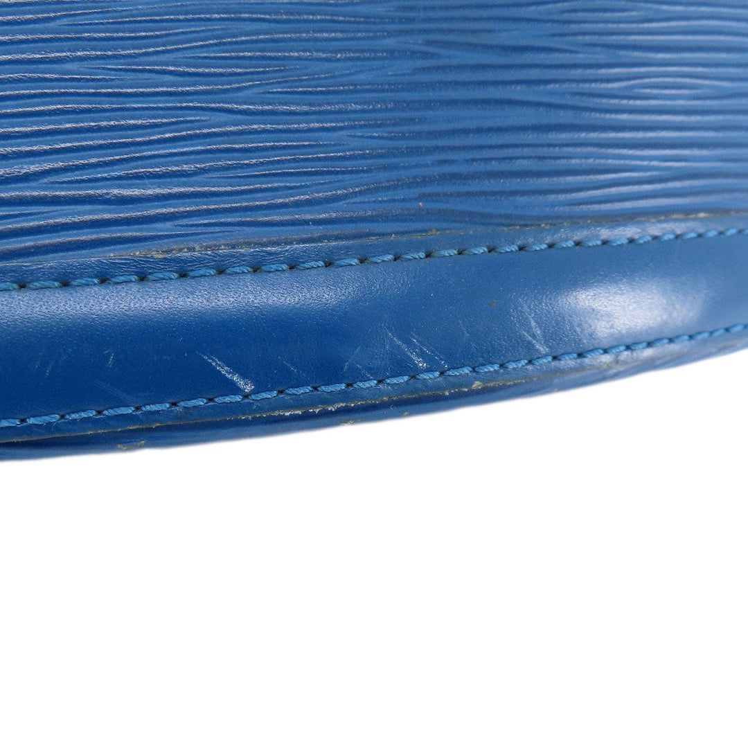 LOUIS VUITTON Tote Bag M52255 Epi blue Cluny Toledo Blue Women Used Authentic