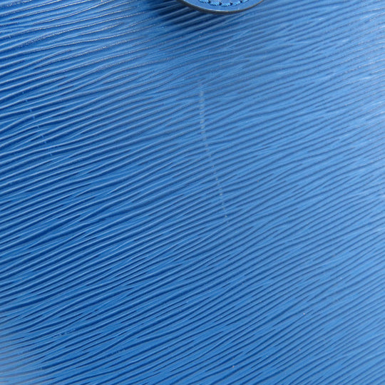 LOUIS VUITTON Tote Bag M52255 Epi blue Cluny Toledo Blue Women Used Authentic