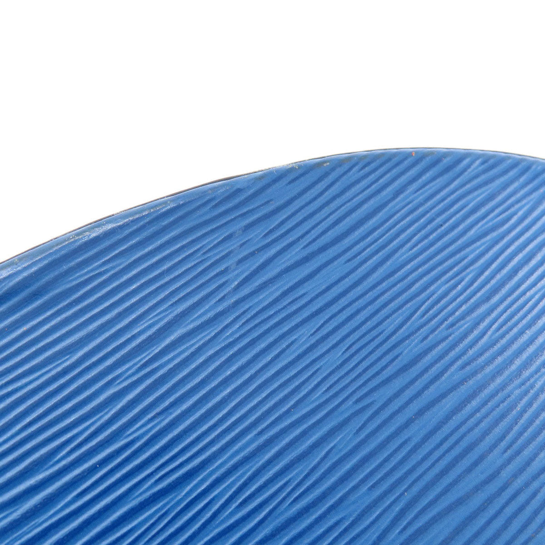 LOUIS VUITTON Tote Bag M52255 Epi blue Cluny Toledo Blue Women Used Authentic