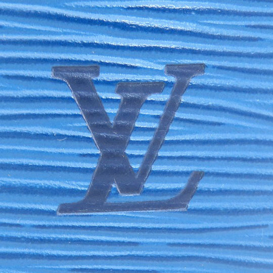 LOUIS VUITTON Tote Bag M52255 Epi blue Cluny Toledo Blue Women Used Authentic