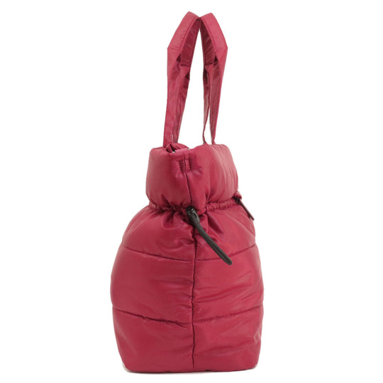 MICHAEL KORS Tote Bag Nylon Red 2WAY Women Used Authentic