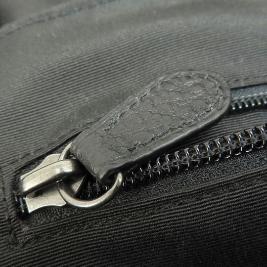 COACH Backpack F31319 Nylon, Leather black camouflage unisex(Unisex) Used Authentic