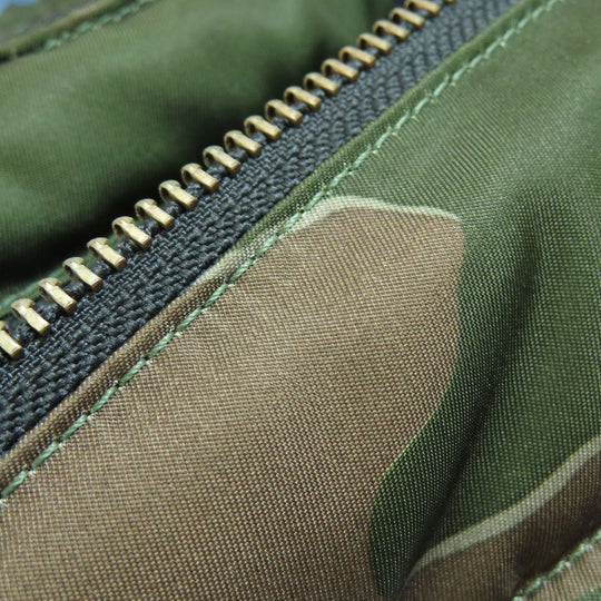 COACH Backpack F31319 Nylon, Leather black camouflage unisex(Unisex) Used Authentic