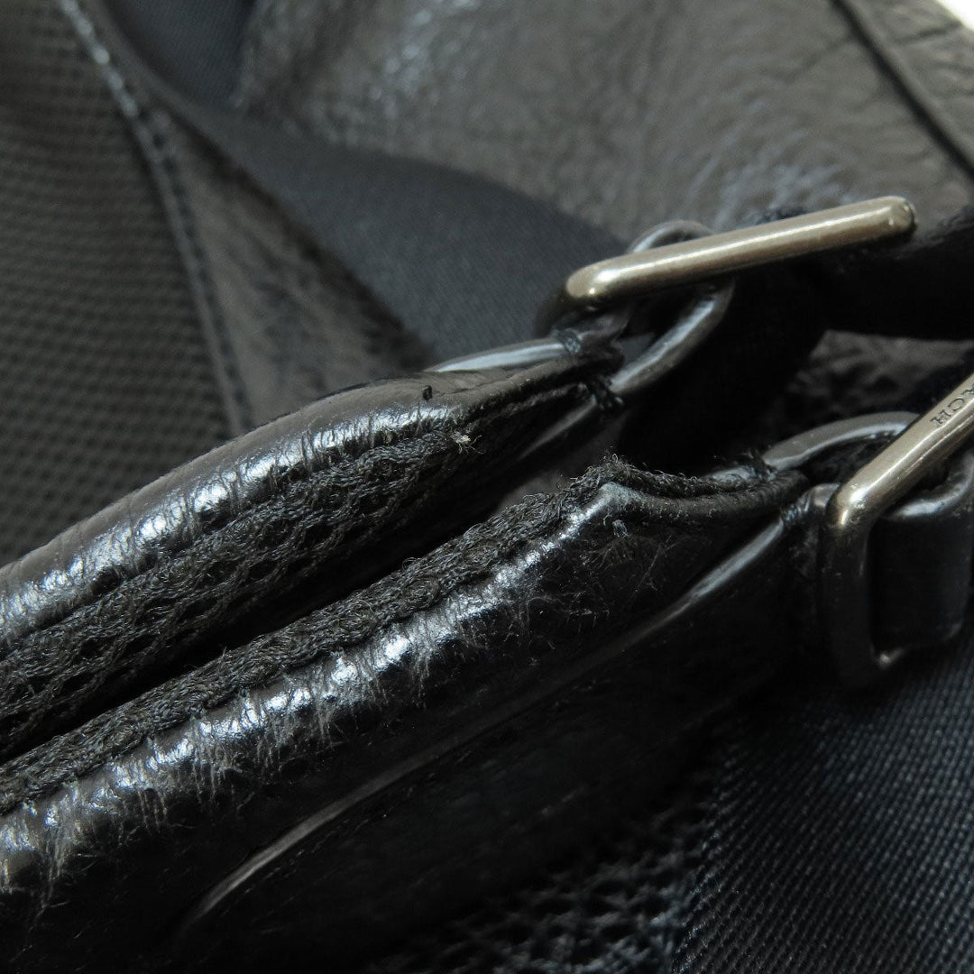 COACH Backpack F31319 Nylon, Leather black camouflage unisex(Unisex) Used Authentic