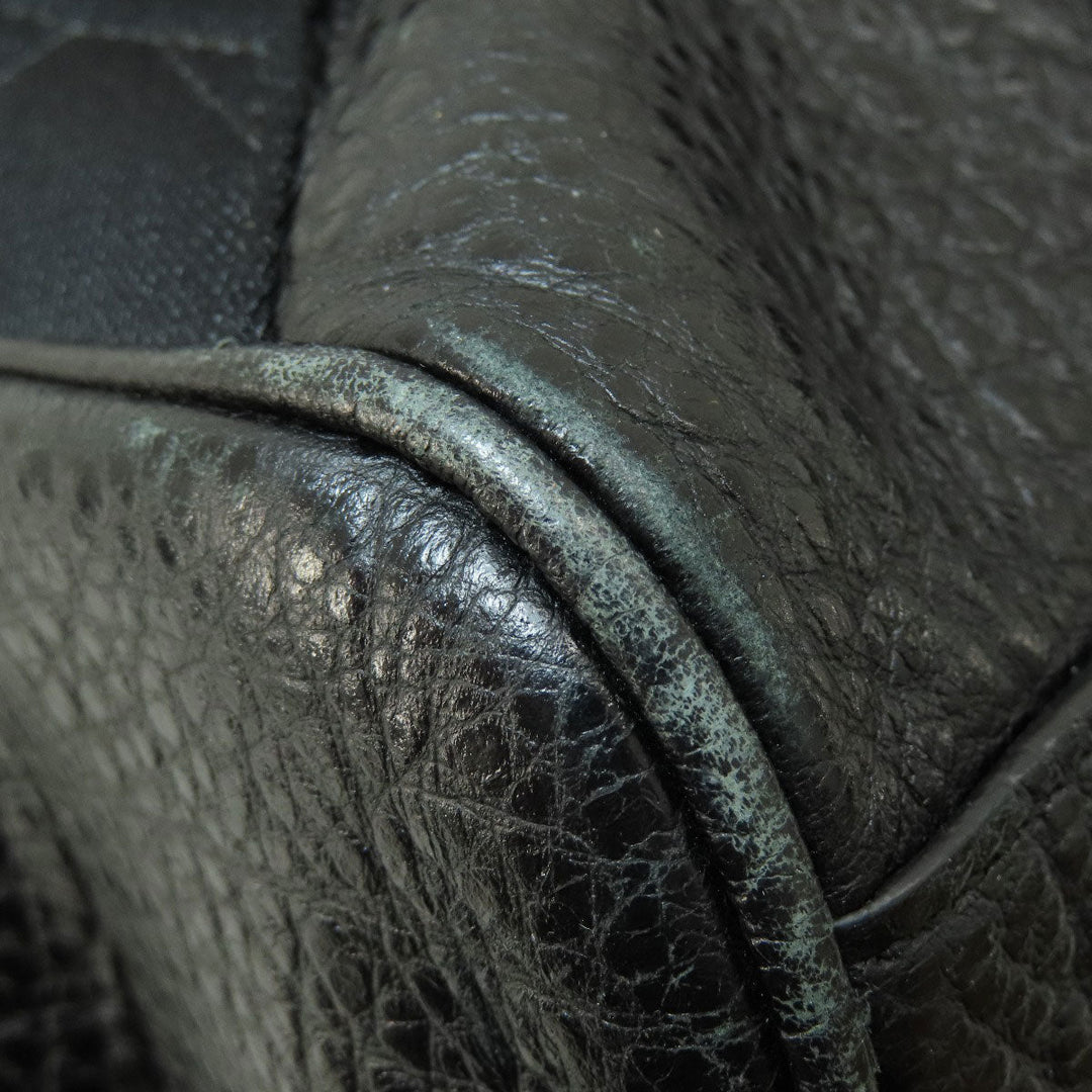 COACH Backpack F31319 Nylon, Leather black camouflage unisex(Unisex) Used Authentic