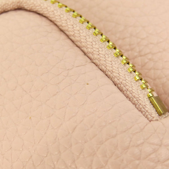 MICHAEL KORS Backpack leather pink logo Women Used Authentic