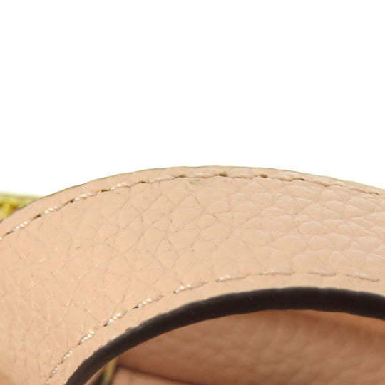 MICHAEL KORS Backpack leather pink logo Women Used Authentic