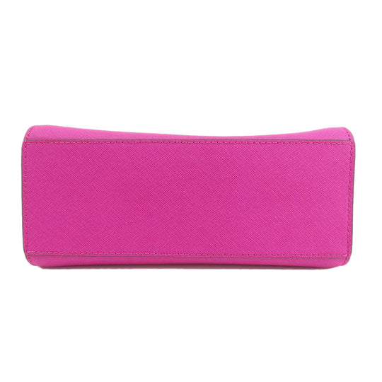 MICHAEL KORS Shoulder Bag PVC pink logo Women Used Authentic