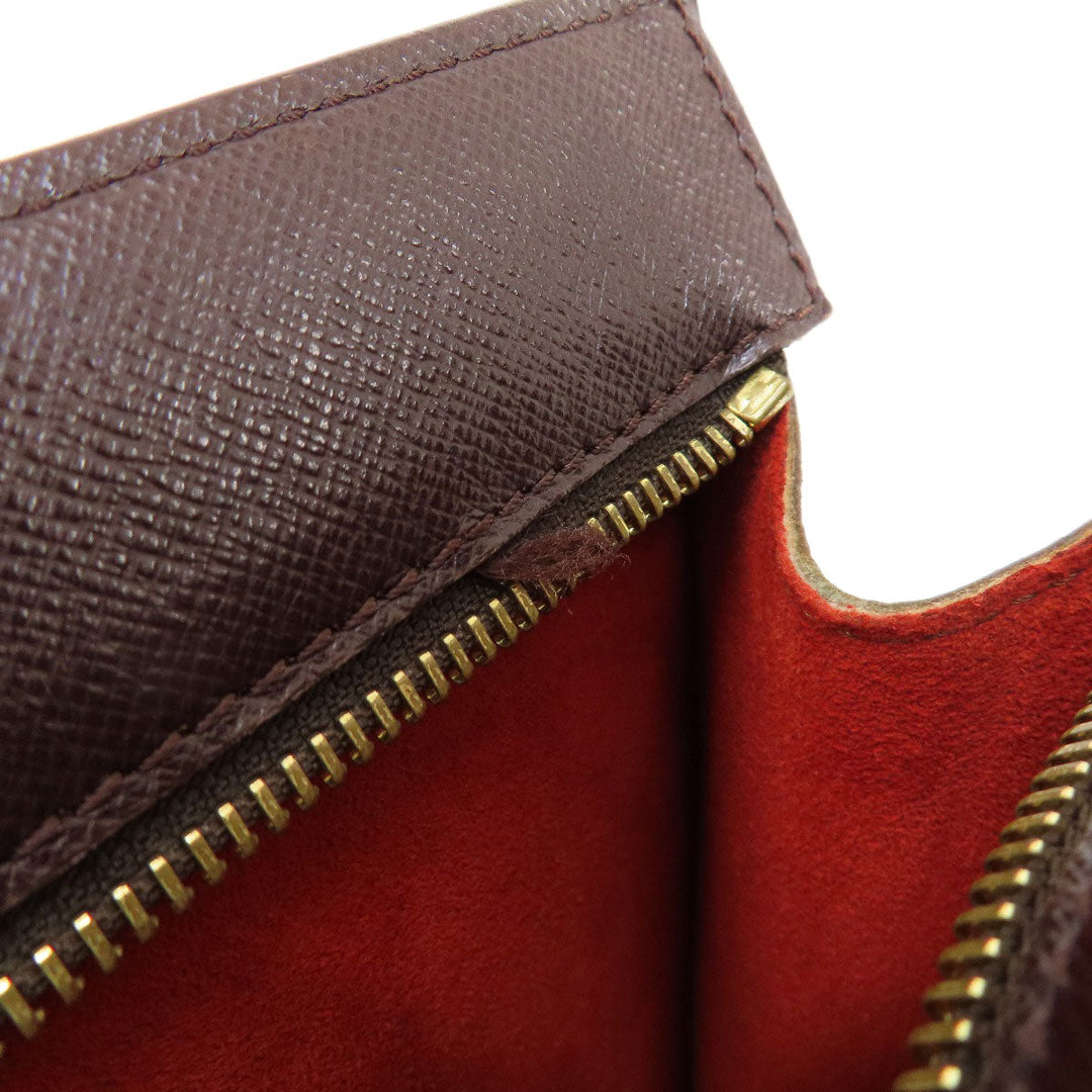 LOUIS VUITTON Tote Bag N51145 Damier canvas Brown ƒ”ƒFƒjƒX Damier ƒGƒxƒk Women Used Authentic