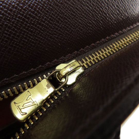 LOUIS VUITTON Tote Bag N51145 Damier canvas Brown ƒ”ƒFƒjƒX Damier ƒGƒxƒk Women Used Authentic