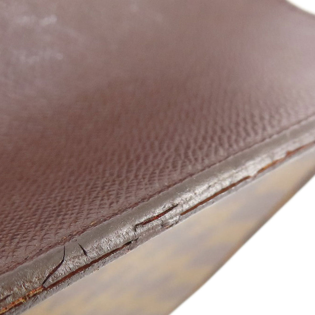 LOUIS VUITTON Tote Bag N51145 Damier canvas Brown ƒ”ƒFƒjƒX Damier ƒGƒxƒk Women Used Authentic