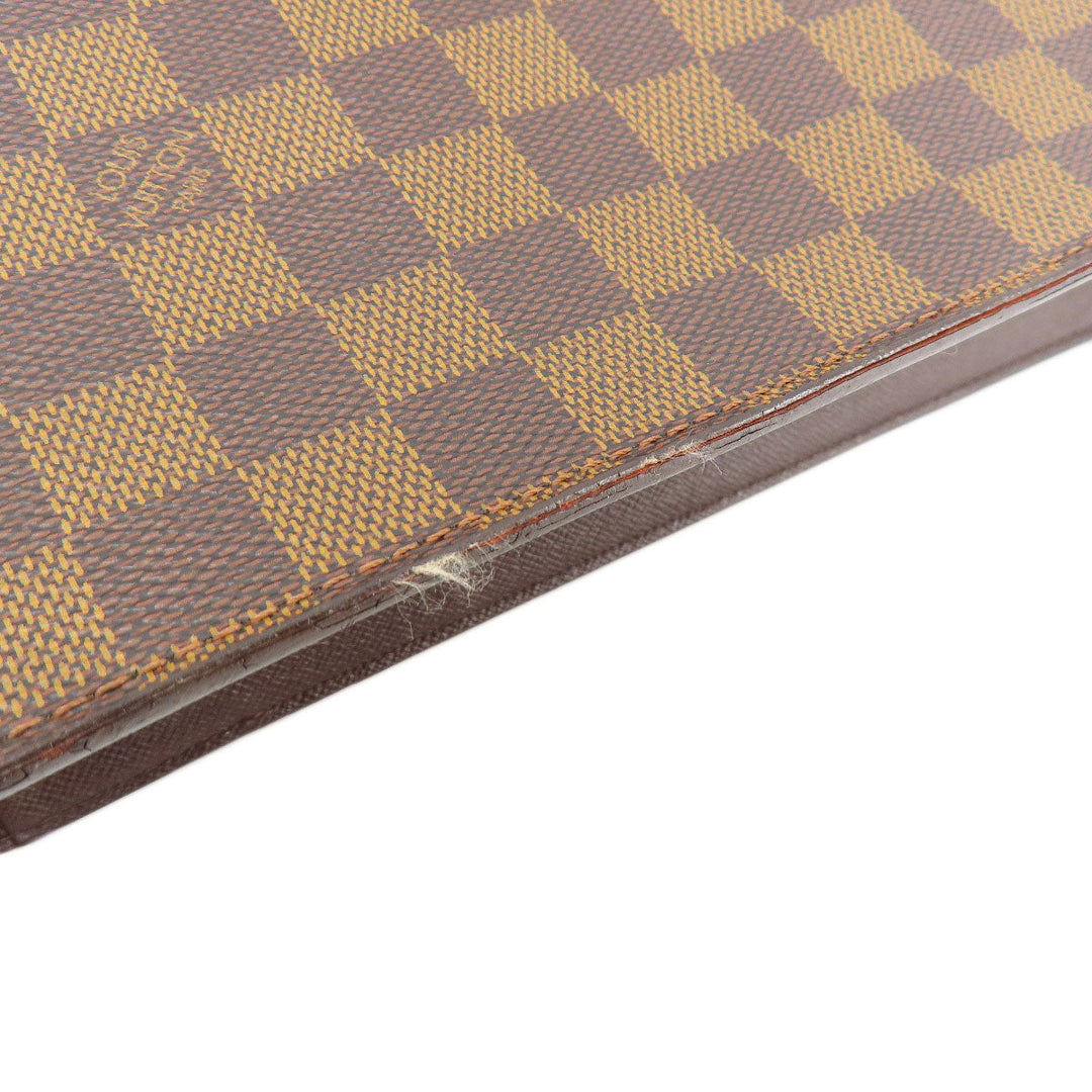 LOUIS VUITTON Tote Bag N51145 Damier canvas Brown ƒ”ƒFƒjƒX Damier ƒGƒxƒk Women Used Authentic