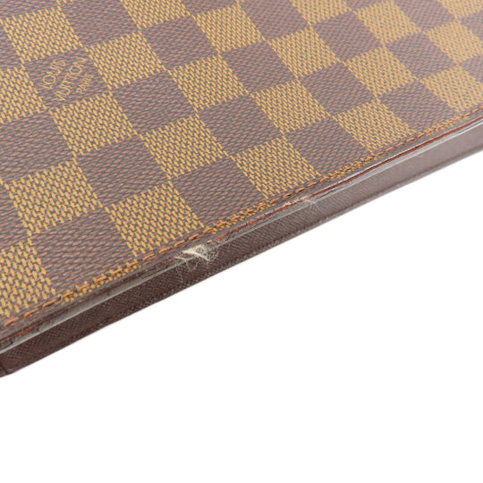 LOUIS VUITTON Tote Bag N51145 Damier canvas Brown ƒ”ƒFƒjƒX Damier ƒGƒxƒk Women Used Authentic