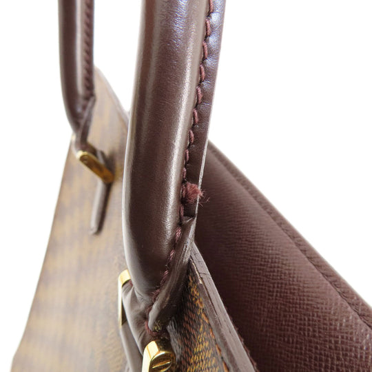 LOUIS VUITTON Tote Bag N51145 Damier canvas Brown ƒ”ƒFƒjƒX Damier ƒGƒxƒk Women Used Authentic
