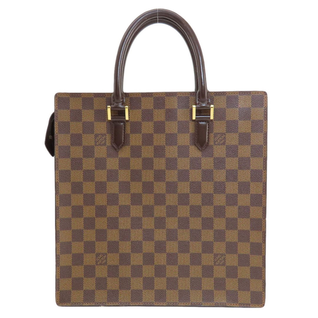LOUIS VUITTON Tote Bag N51145 Damier canvas Brown ƒ”ƒFƒjƒX Damier ƒGƒxƒk Women Used Authentic