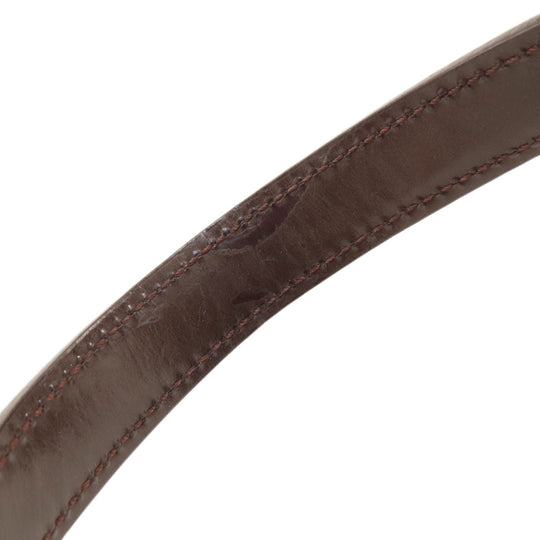 LOUIS VUITTON Tote Bag N51128 Damier canvas Brown Uzes Damier Ebene Women Used Authentic