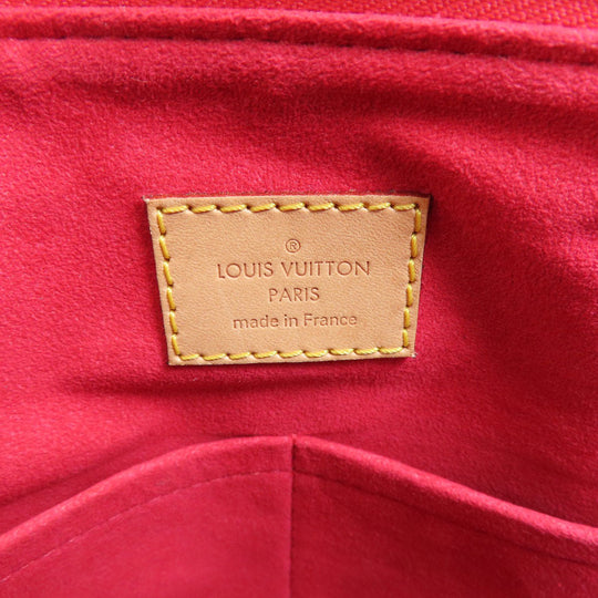 LOUIS VUITTON Tote Bag M41175 Monogram canvas Brown Pallas Monog Lamb