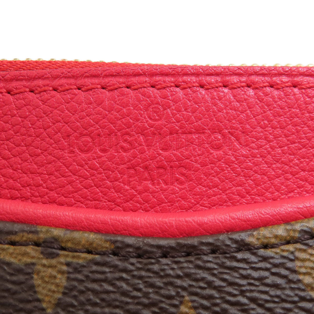 LOUIS VUITTON Tote Bag M41175 Monogram canvas Brown Pallas Monog Lamb