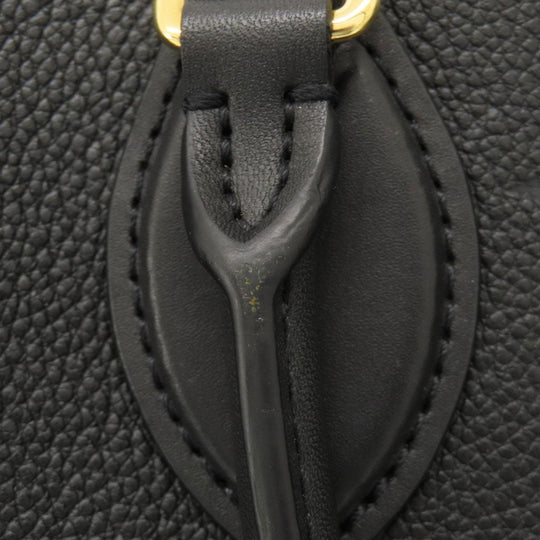 LOUIS VUITTON Tote Bag M44925 Monogram Ann Platt black On the Go GM Monogram Empreinte