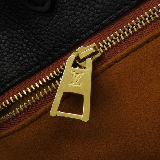 LOUIS VUITTON Tote Bag M44925 Monogram Ann Platt black On the Go GM Monogram Empreinte