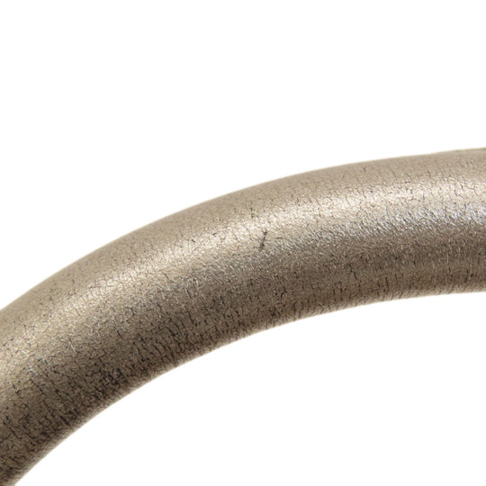 BURBERRY Handbag PVC beige Nova Check Flower Embossed Women Used Authentic