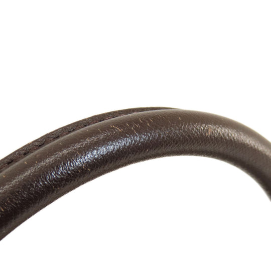 BURBERRY Handbag Canvas, Leather Brown Nova Check Women Used Authentic