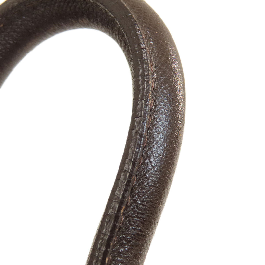 BURBERRY Handbag Canvas, Leather Brown Nova Check Women Used Authentic