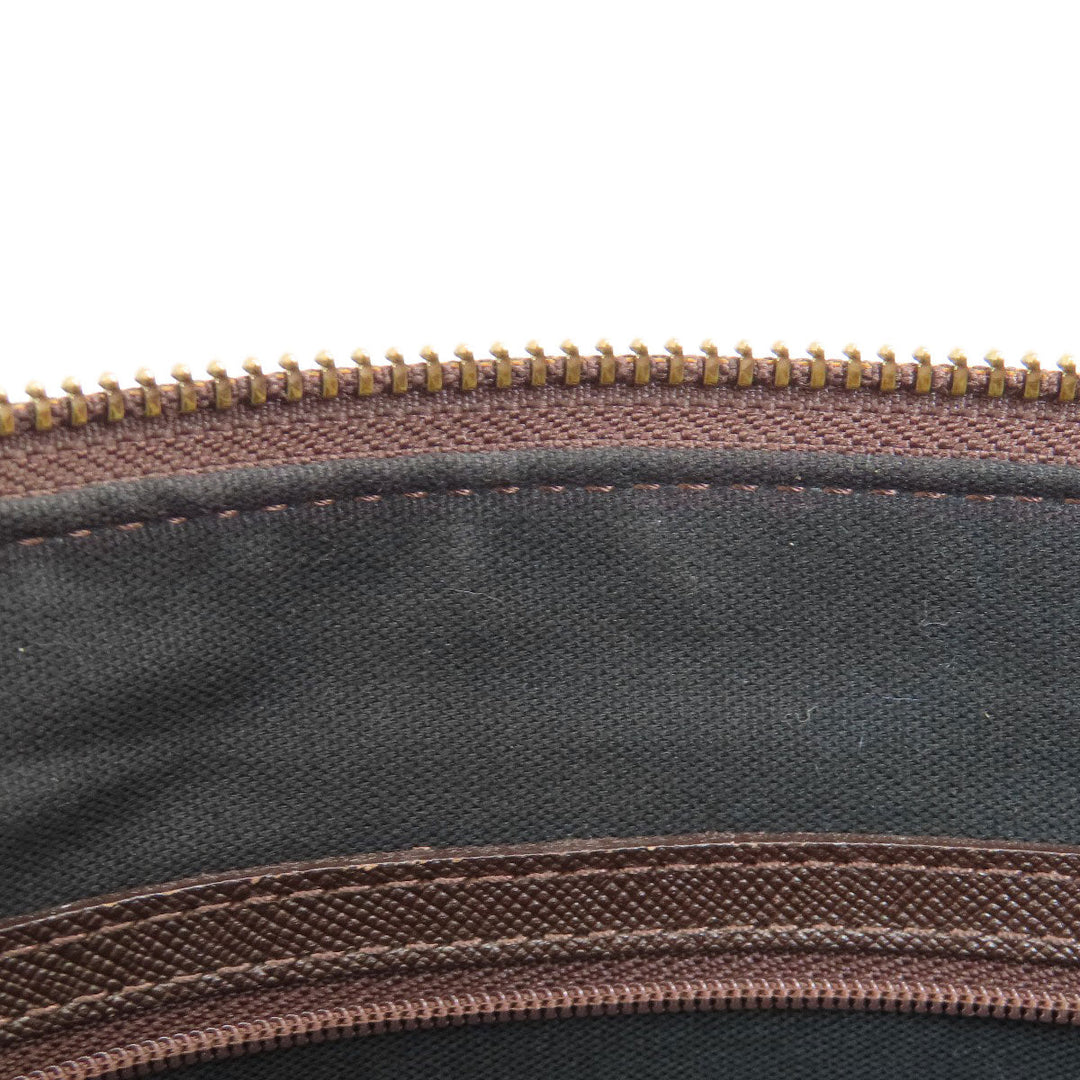 BURBERRY Handbag Canvas, Leather Brown Nova Check Women Used Authentic