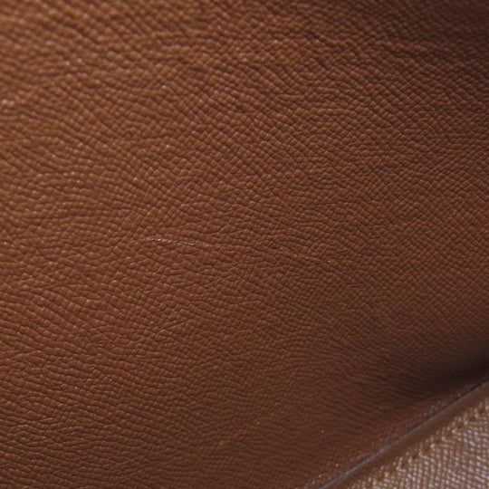 COACH Tote Bag F48735 PVC Brown logo signature Women Used Authentic