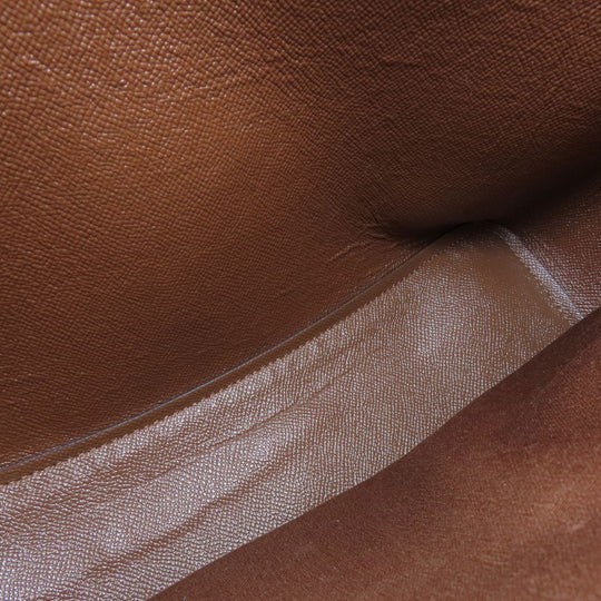 COACH Tote Bag F48735 PVC Brown logo signature Women Used Authentic