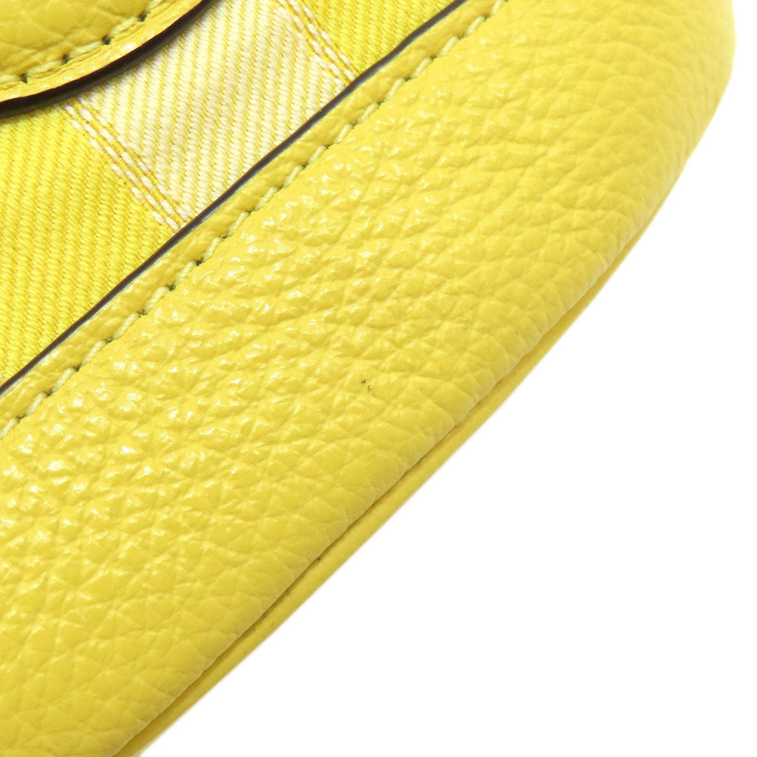 COACH Handbag C8322 canvas yellow Mini Dempsey Bucket Signature 2WAY