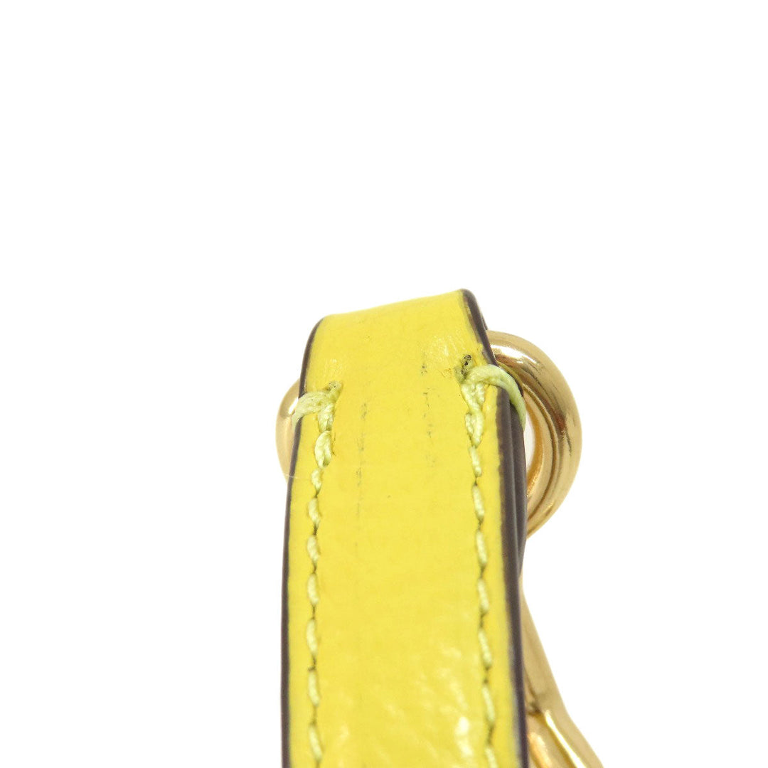 COACH Handbag C8322 canvas yellow Mini Dempsey Bucket Signature 2WAY