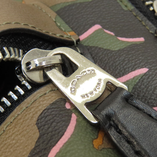 COACH Backpack F31452 PVC multicolor camouflage