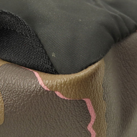 COACH Backpack F31452 PVC multicolor camouflage