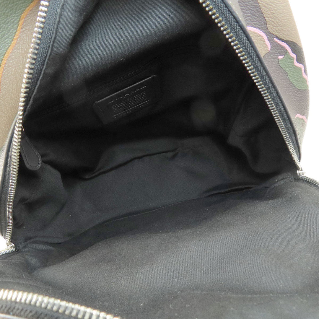 COACH Backpack F31452 PVC multicolor camouflage