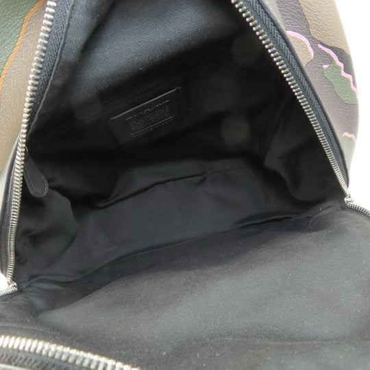 COACH Backpack F31452 PVC multicolor camouflage