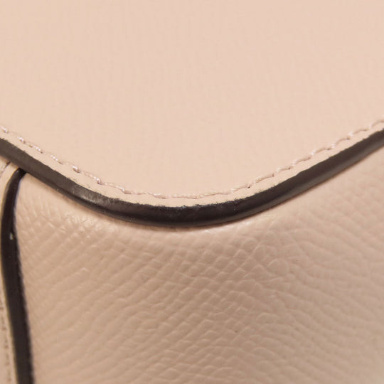 MICHAEL KORS Shoulder Bag leather pink logo Women Used Authentic