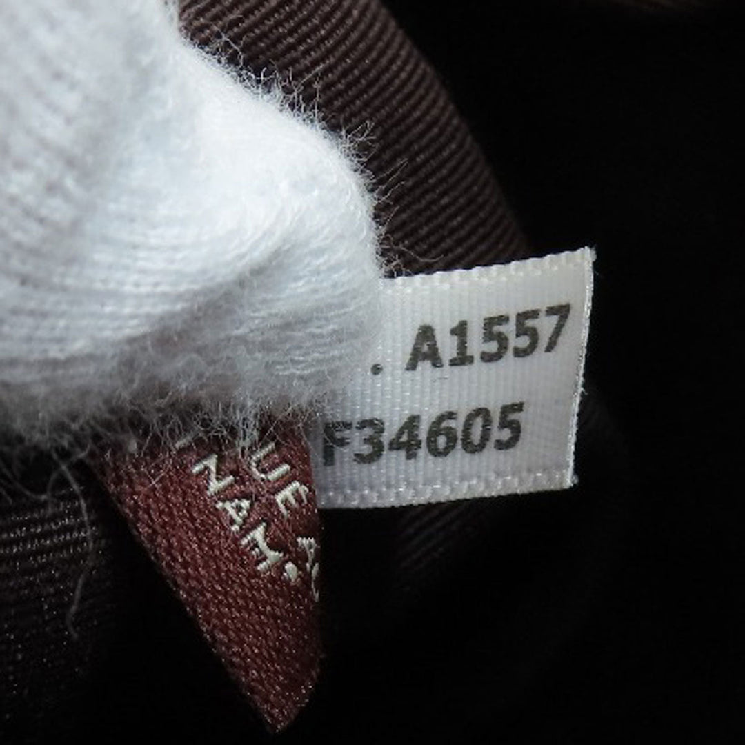 COACH Handbag F34605 PVC Brown Signature 2WAY