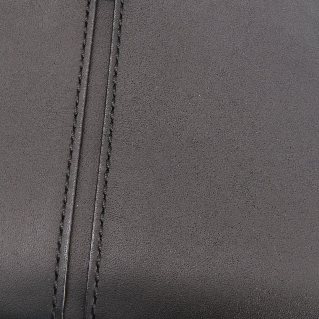 BURBERRY Handbag leather black logo