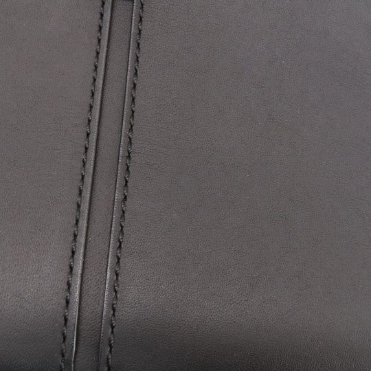 BURBERRY Handbag leather black logo