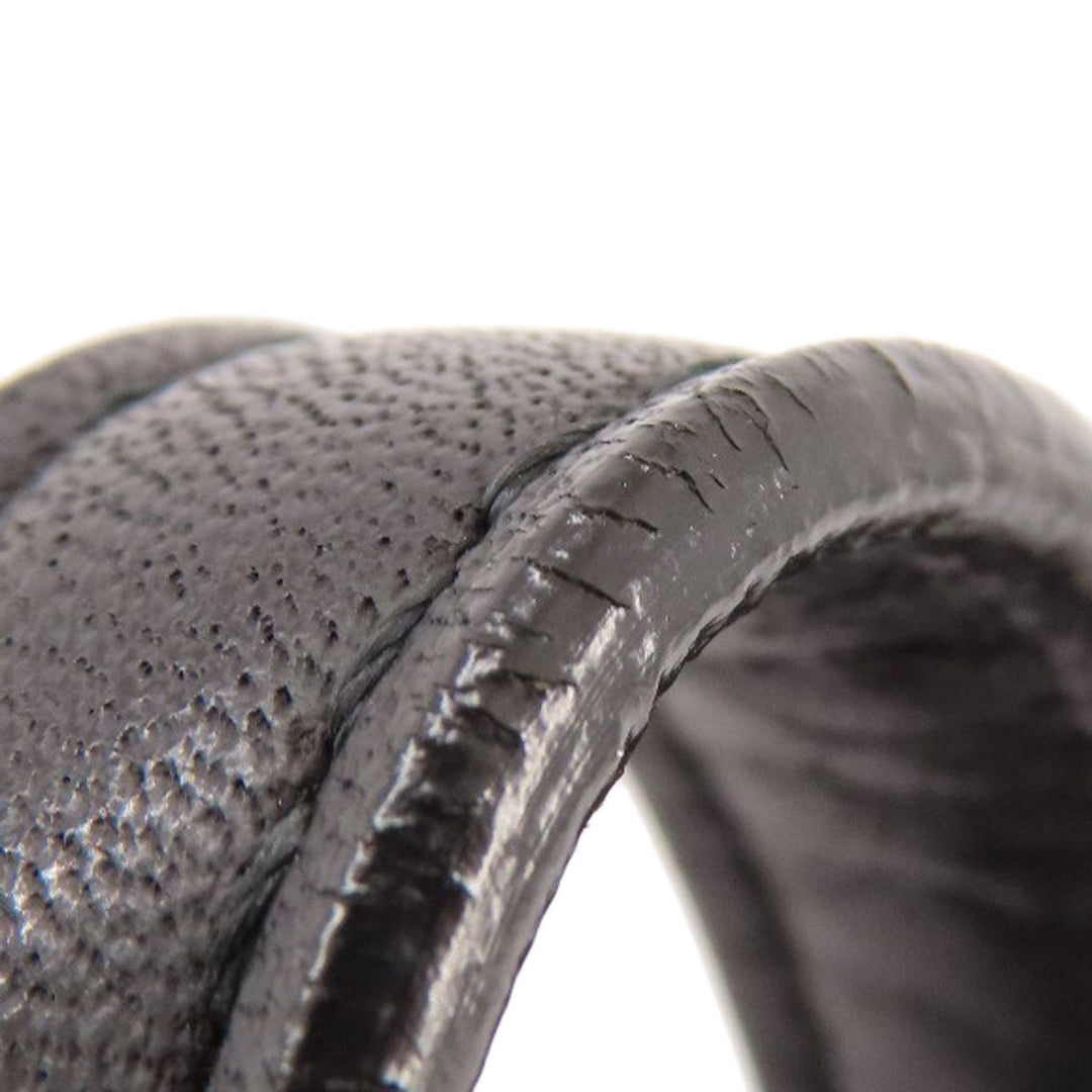 BURBERRY Handbag leather black logo