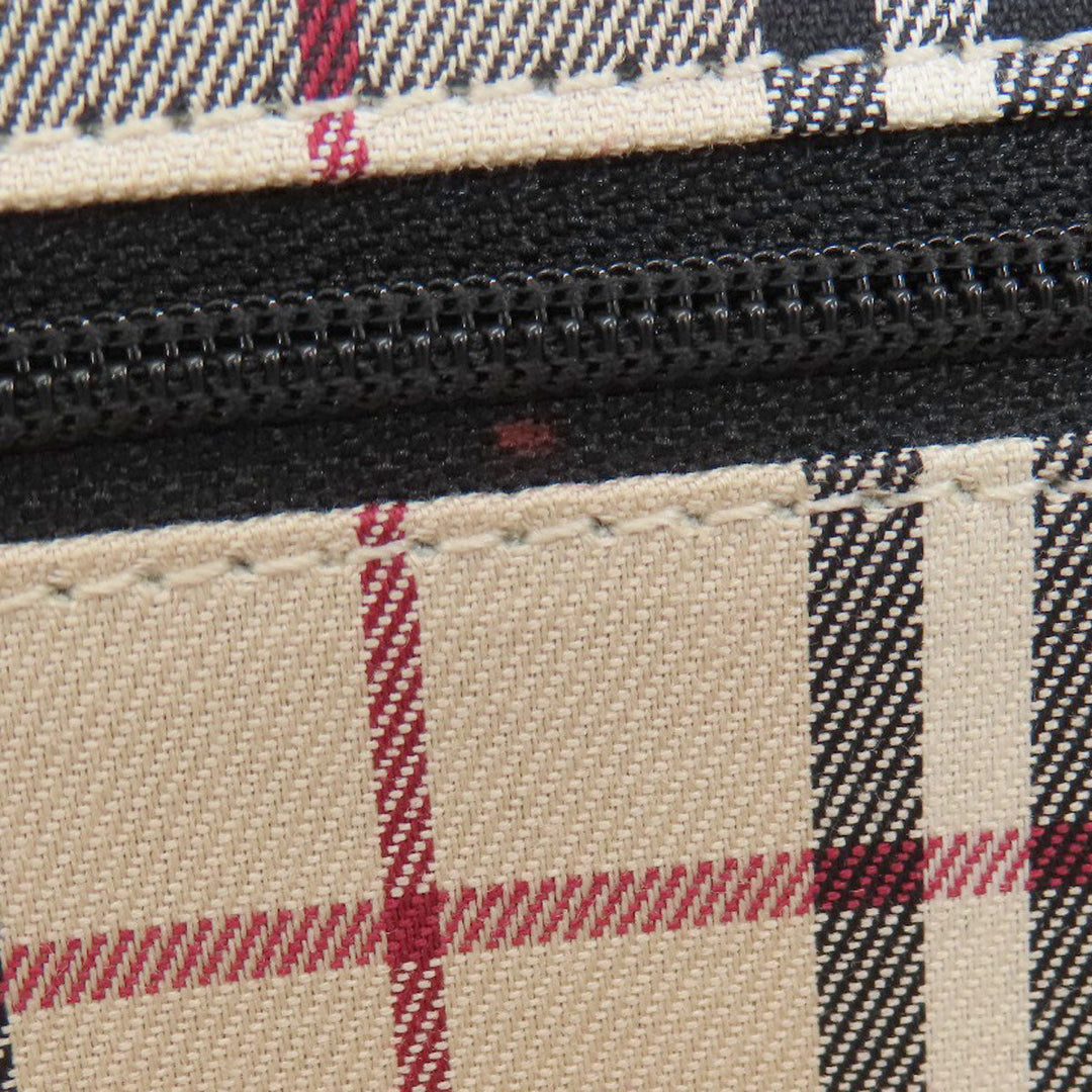 BURBERRY Handbag leather black logo