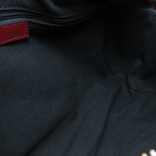 BURBERRY Handbag PVC beige Nova Check Women Used Authentic