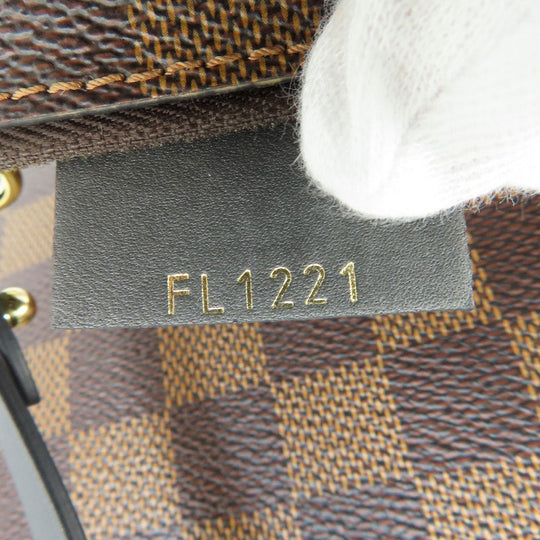 LOUIS VUITTON Tote Bag N60348 Damier canvas Brown Belmont NB BB Damier