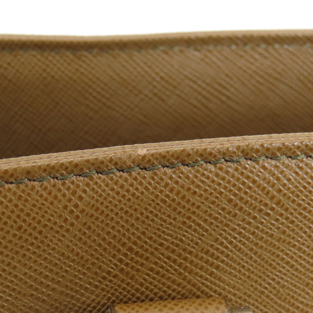 BURBERRY Handbag PVC Brown logo Women Used Authentic