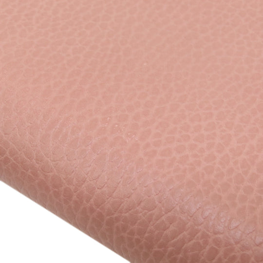 GUCCI Long Wallet Purse 449347 leather pink Interlocking G Women Used Authentic