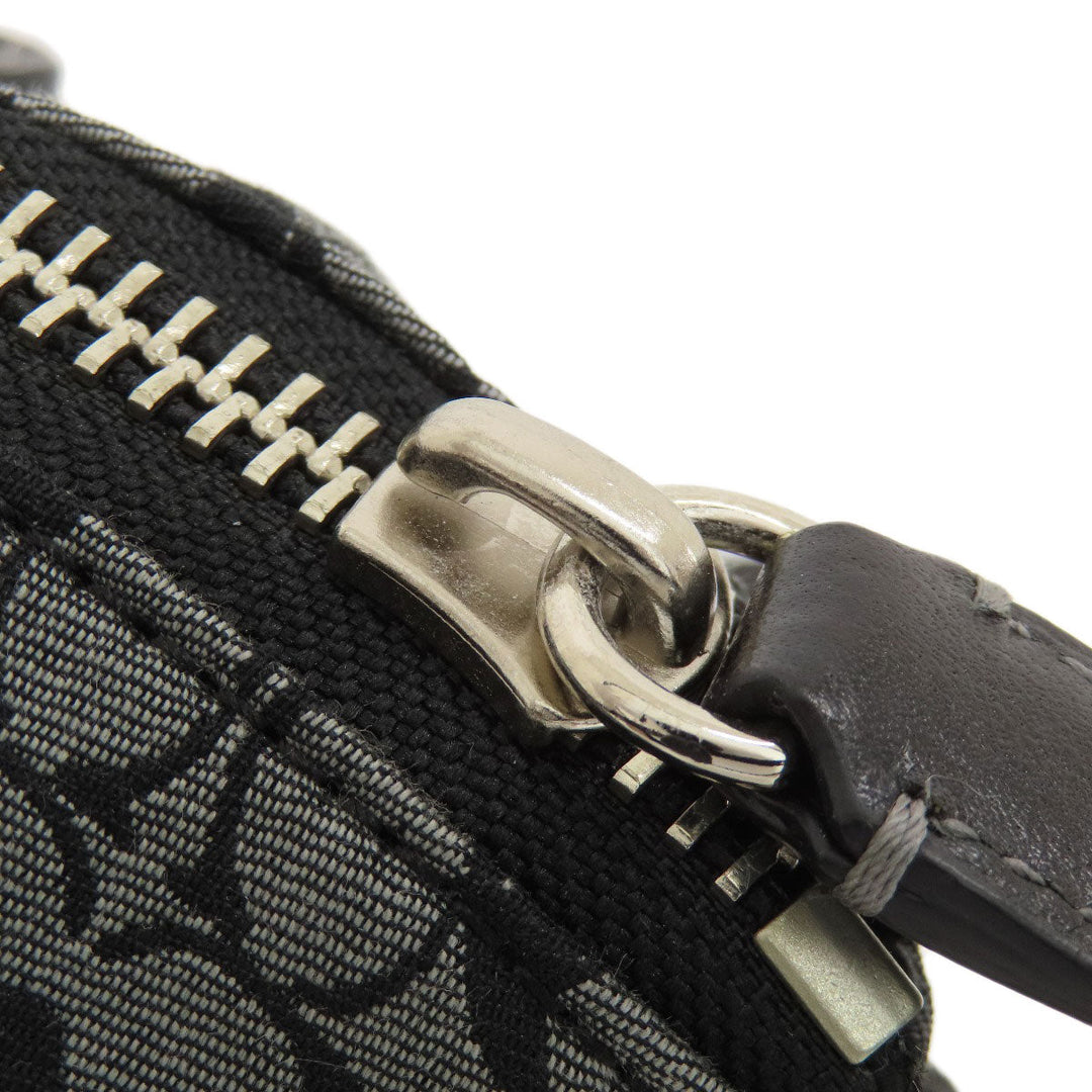 COACH Handbag 21154 canvas black Signature 2WAY Women Used Authentic